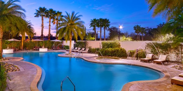 Pool at Westin Hotel in Heathrow, FL