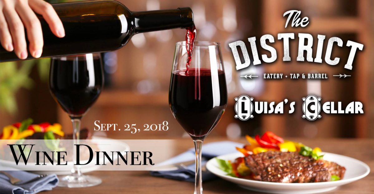 Wine Dinner at The District