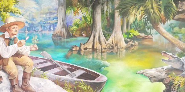 The Basin Bar - Old Florida - artist Keith Goodson