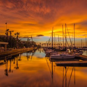 Sanford Marina Isle Sunset