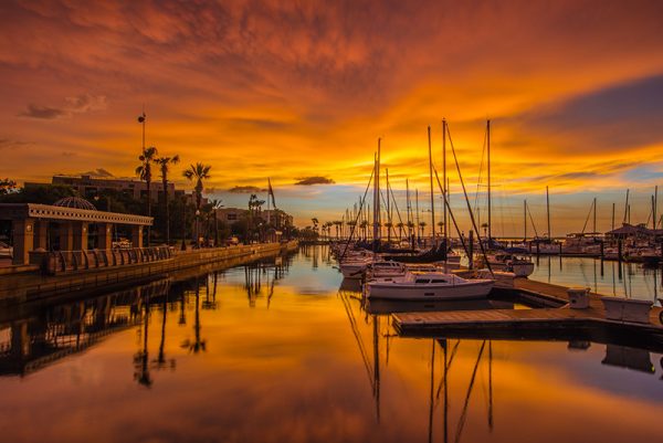 Sanford Marina Isle Sunset