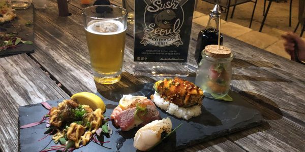Sushi & Seoul at Celery City Craft