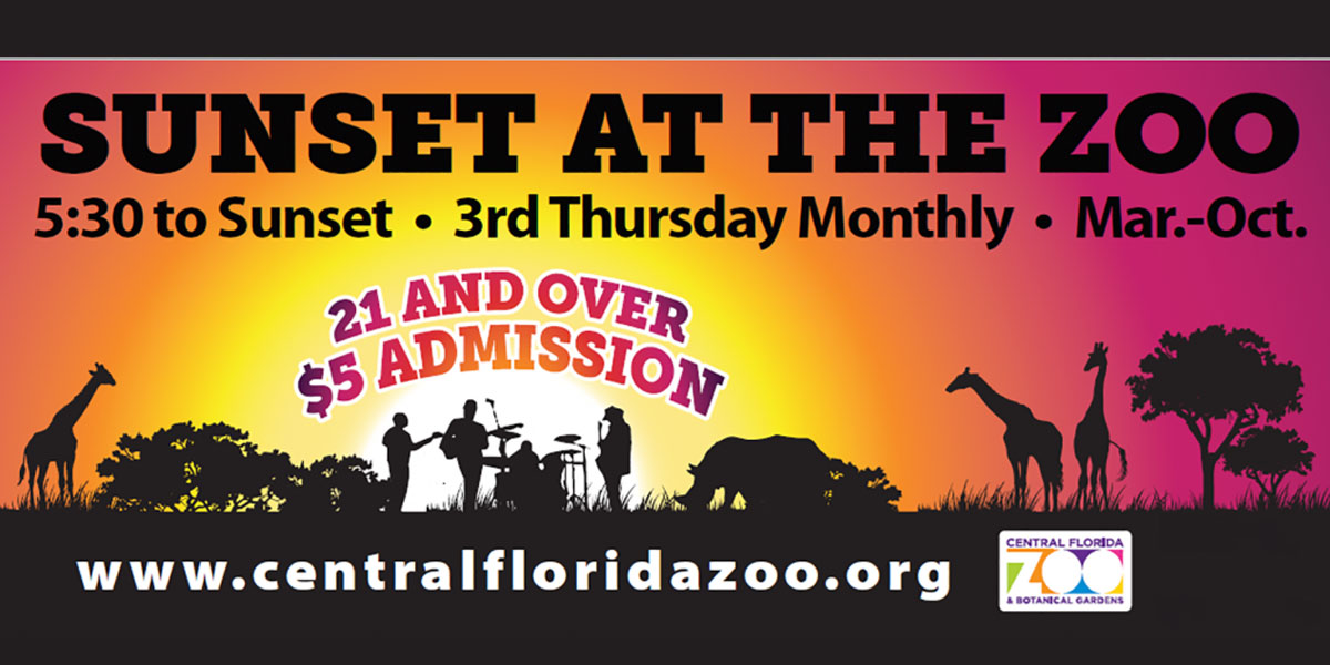 Sunset at the Zoo returns to Central Florida Zoo & Botanical Gardens