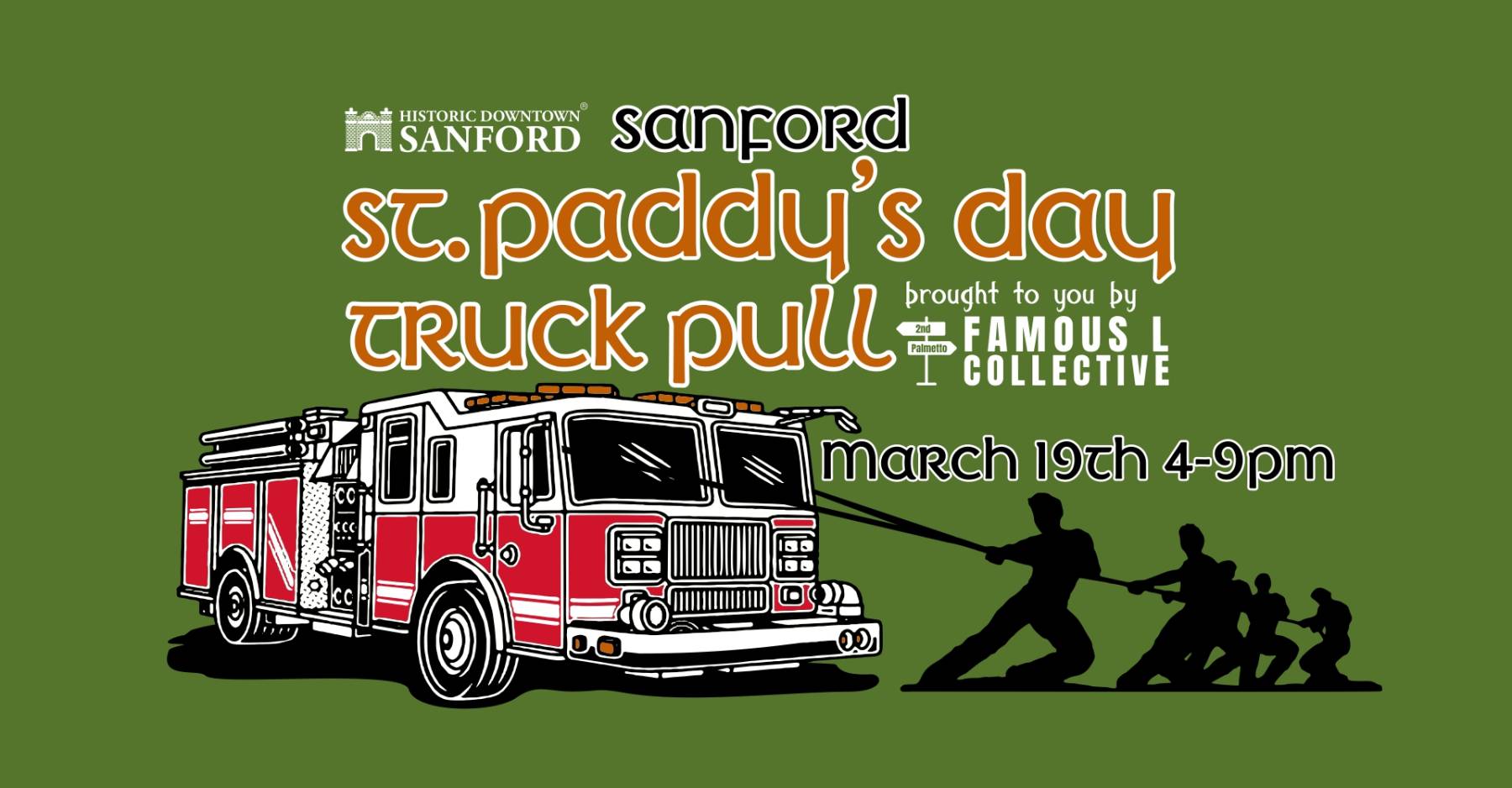 St Paddy's Day Truck Pull & Street Festival in Sanford