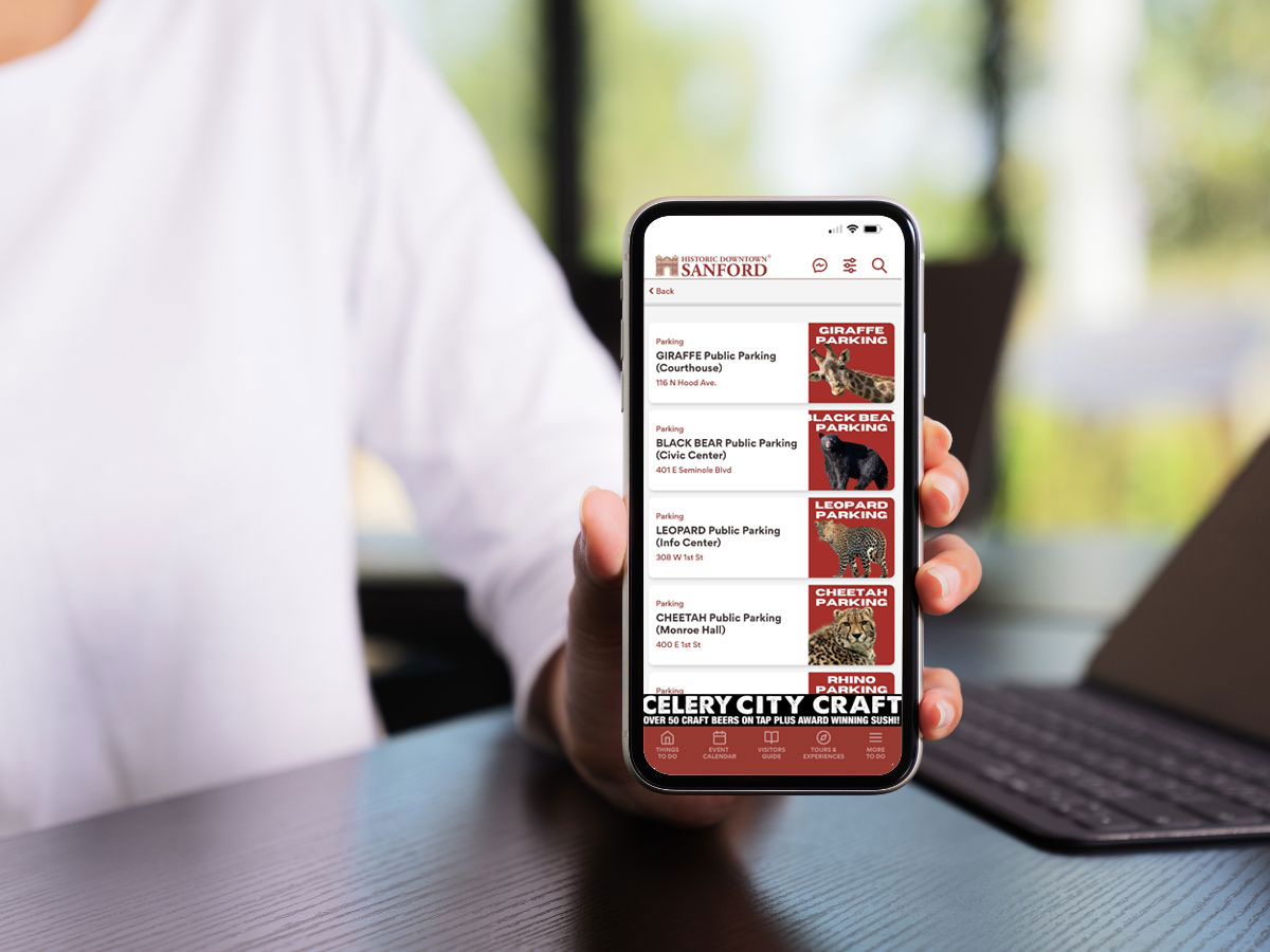 Mobile App Downtown Sanford