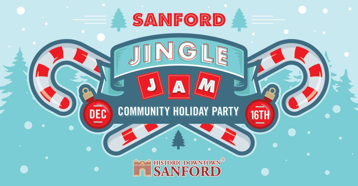Sanford Jingle Jam Community Holiday Party Historic Downtown Sanford
